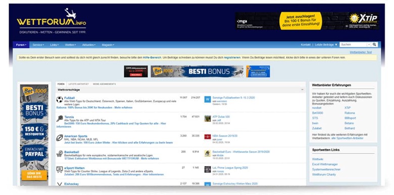 Wettbasis Forum